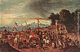 Pieter the Younger Brueghel Crucifixion painting